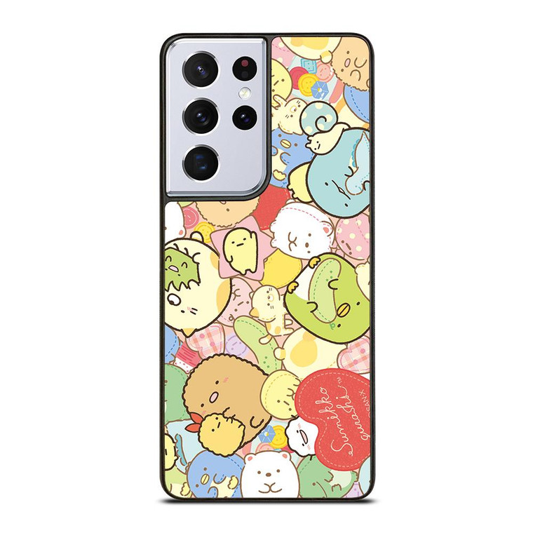 SUMIKKO GURASHI PATTERN Samsung Galaxy S21 Ultra Case Cover