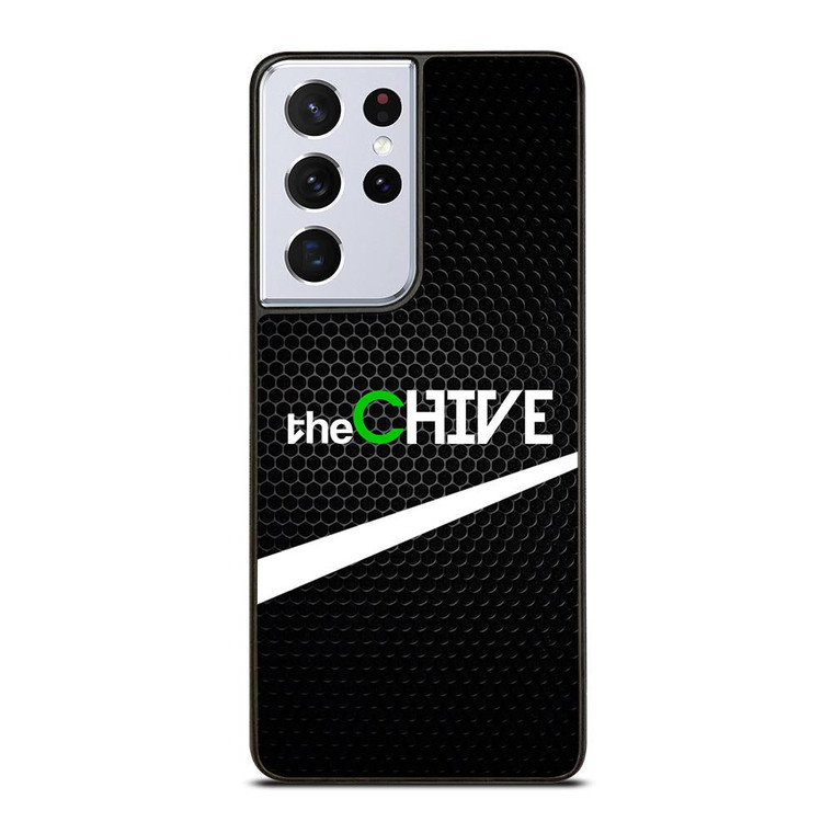 THE CHIVE LOGO METAL Samsung Galaxy S21 Ultra Case Cover