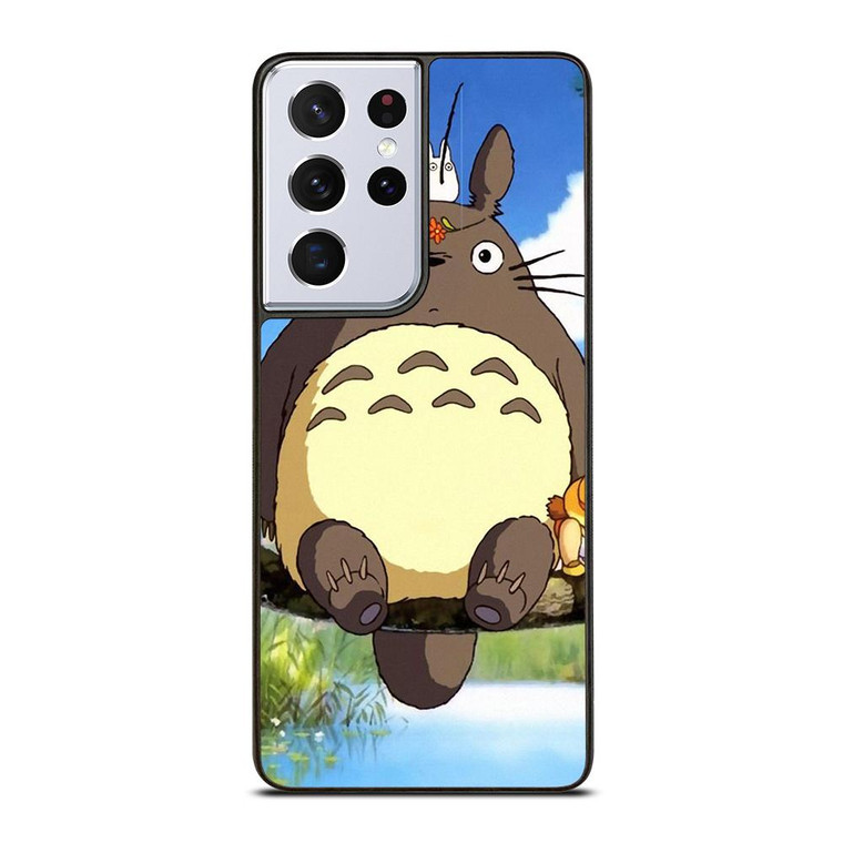 TOTORO CUTE STUDIO GHIBLI Samsung Galaxy S21 Ultra Case Cover