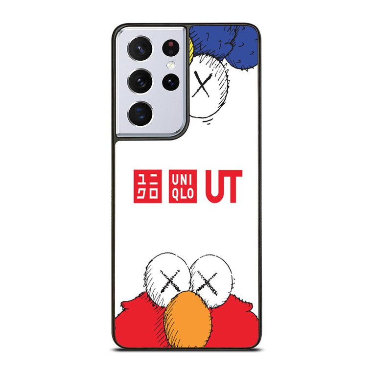 UNIQLO KAWS LOGO Samsung Galaxy S21 Ultra Case Cover