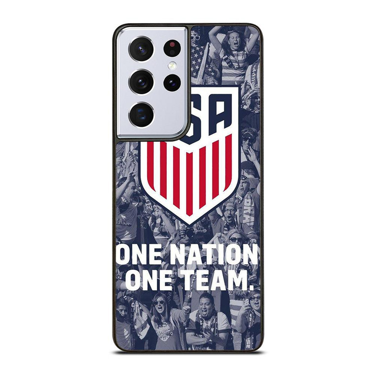 USA SOCCER TEAM ONE NATION ONE TEAM Samsung Galaxy S21 Ultra Case Cover