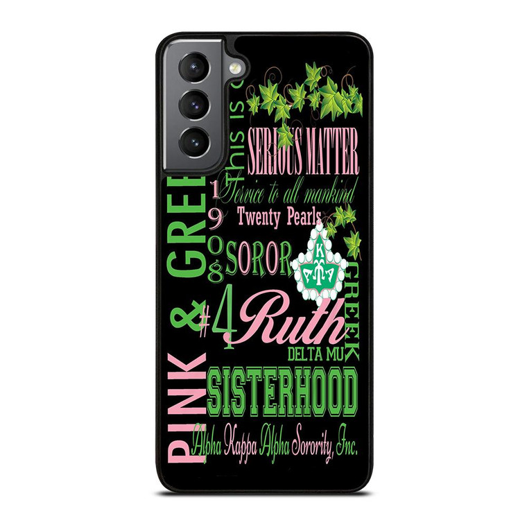 ALPHA KAPPA ALPHA 1 Samsung Galaxy S21 Plus Case Cover