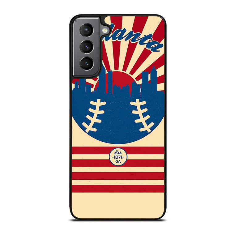 ATLANTA BRAVES 1871 Samsung Galaxy S21 Plus Case Cover