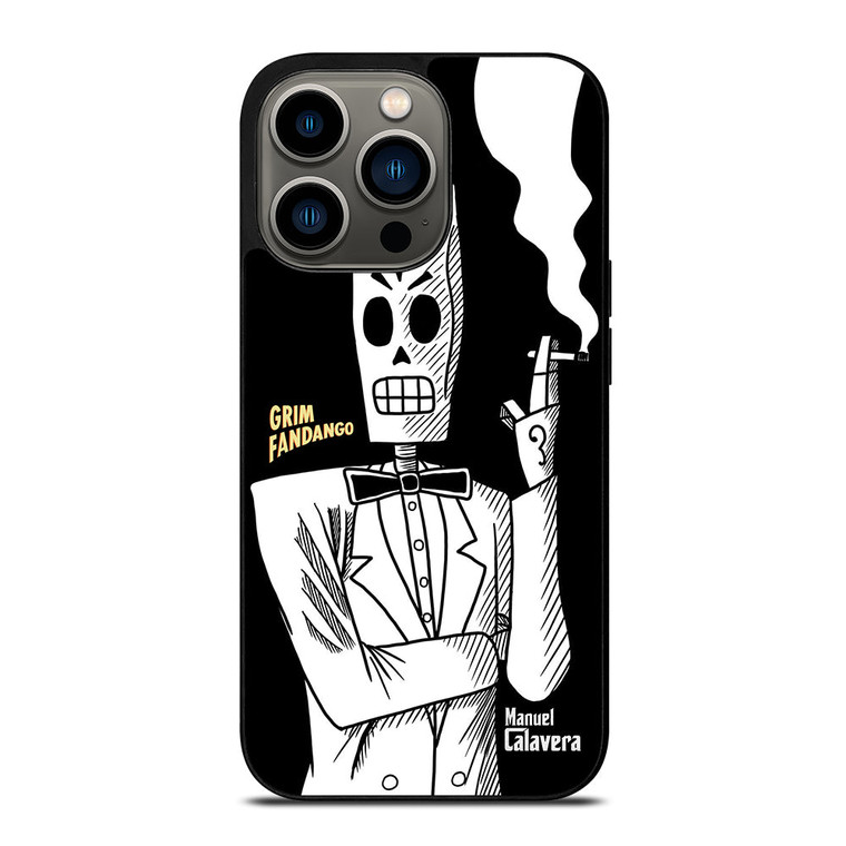 MANNY CALAVERA GRIM FANDANGO iPhone 13 Pro Case Cover