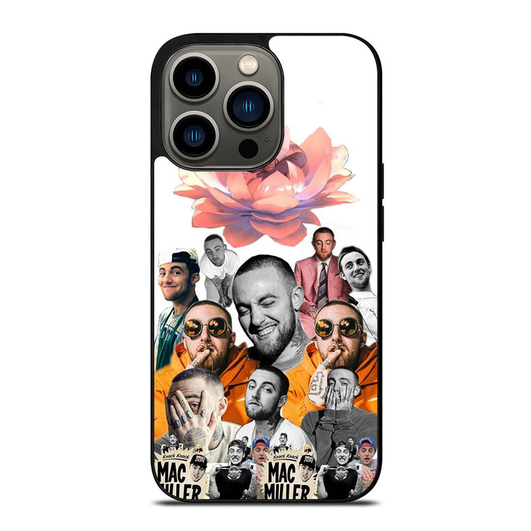 MAC MILLER RAPPER COLLAGE iPhone 13 Pro Case Cover