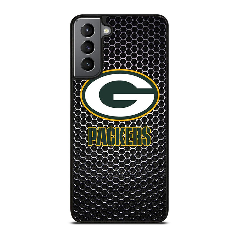 GREEN BAY PACKERS METAL Samsung Galaxy S21 Plus Case Cover