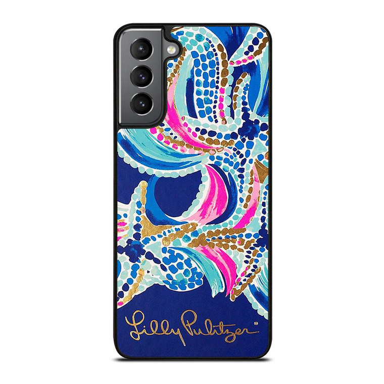 LILLY PULITZER OCEAN JEWELS Samsung Galaxy S21 Plus Case Cover