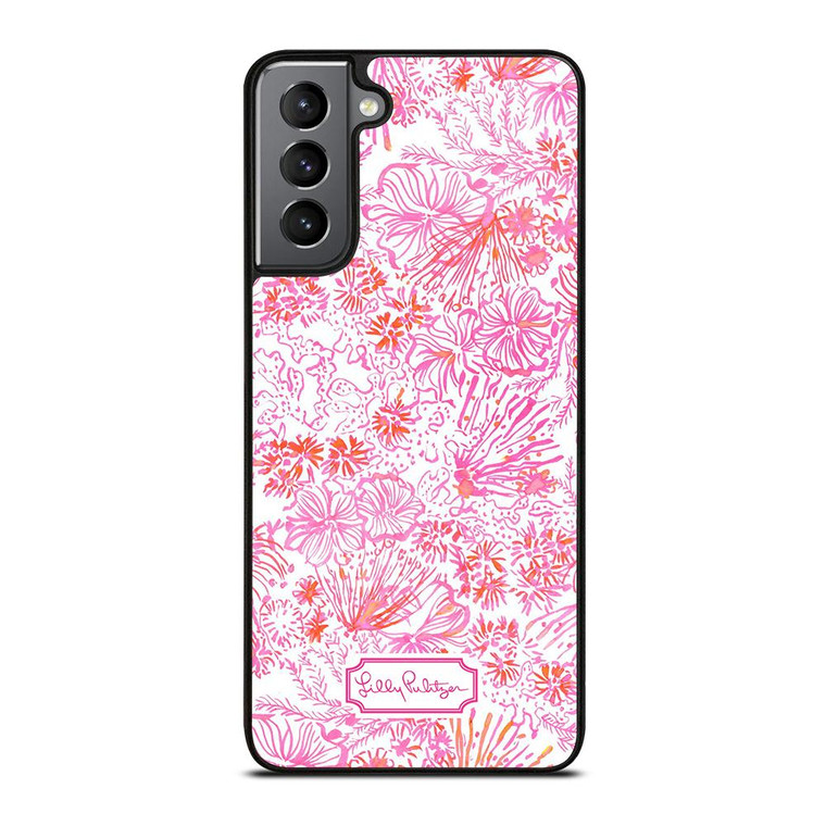 LILLY PULITZER PINK Samsung Galaxy S21 Plus Case Cover