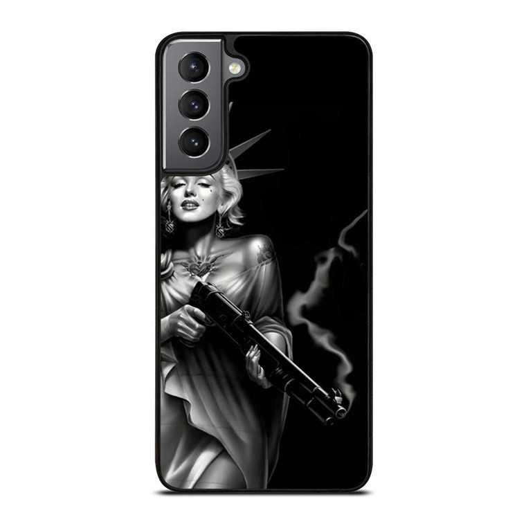 MARILYN MONROE FIRE Samsung Galaxy S21 Plus Case Cover