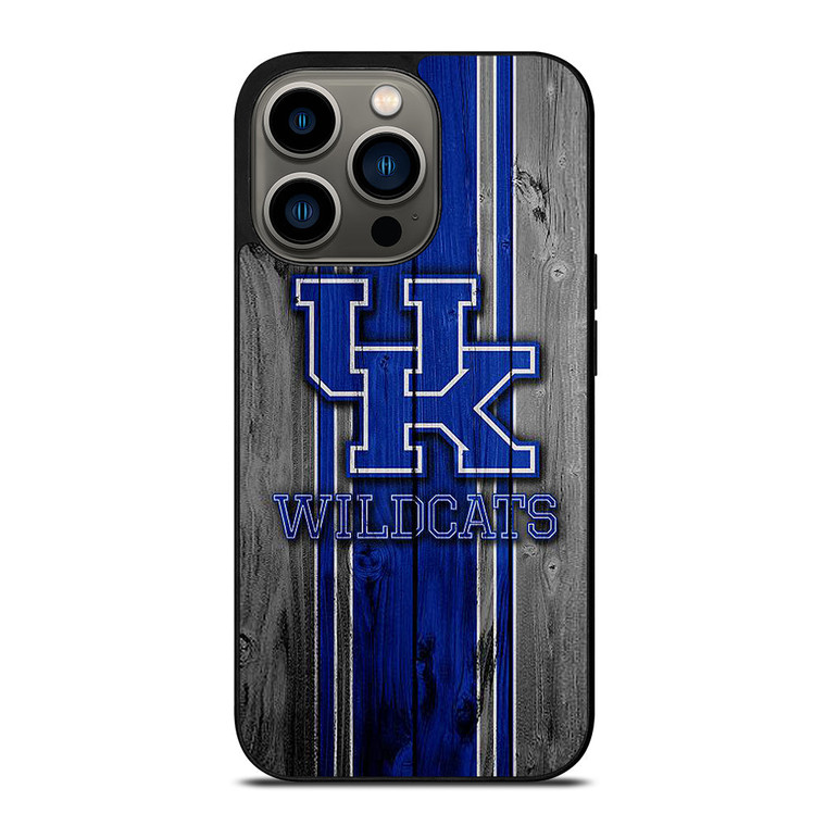 KENTUCKY WILDCATS WOODEN iPhone 13 Pro Case Cover