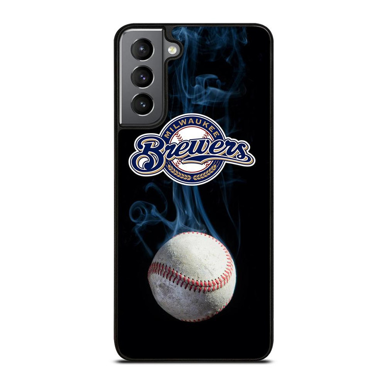 MILWAUKEE BREWERS BALL Samsung Galaxy S21 Plus Case Cover