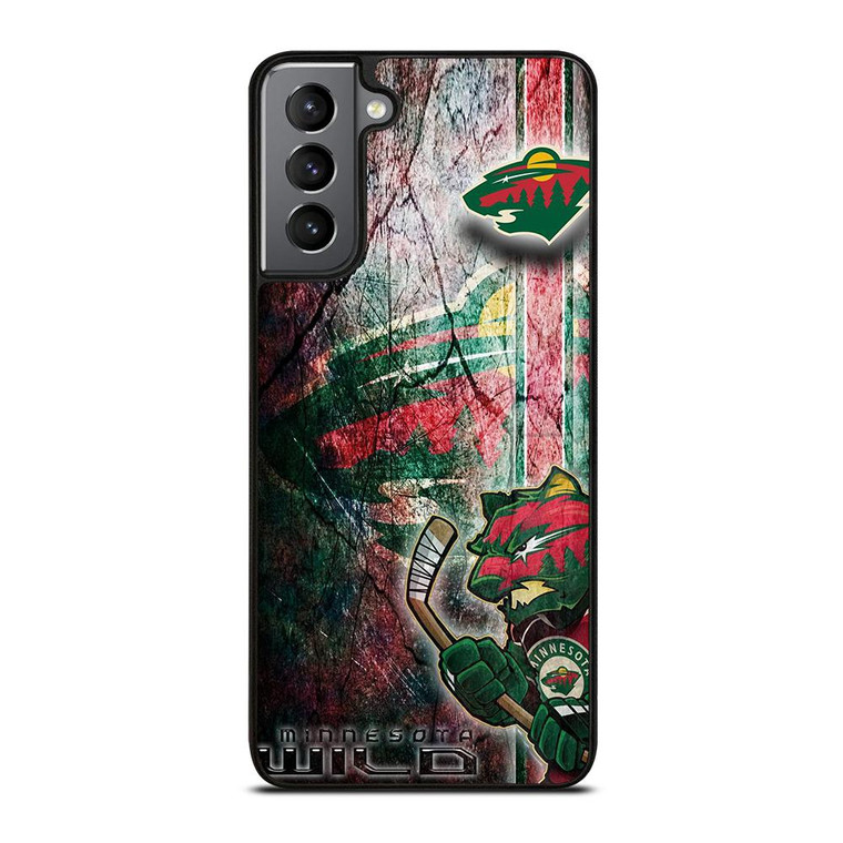 MINNESOTA WILD 3 Samsung Galaxy S21 Plus Case Cover