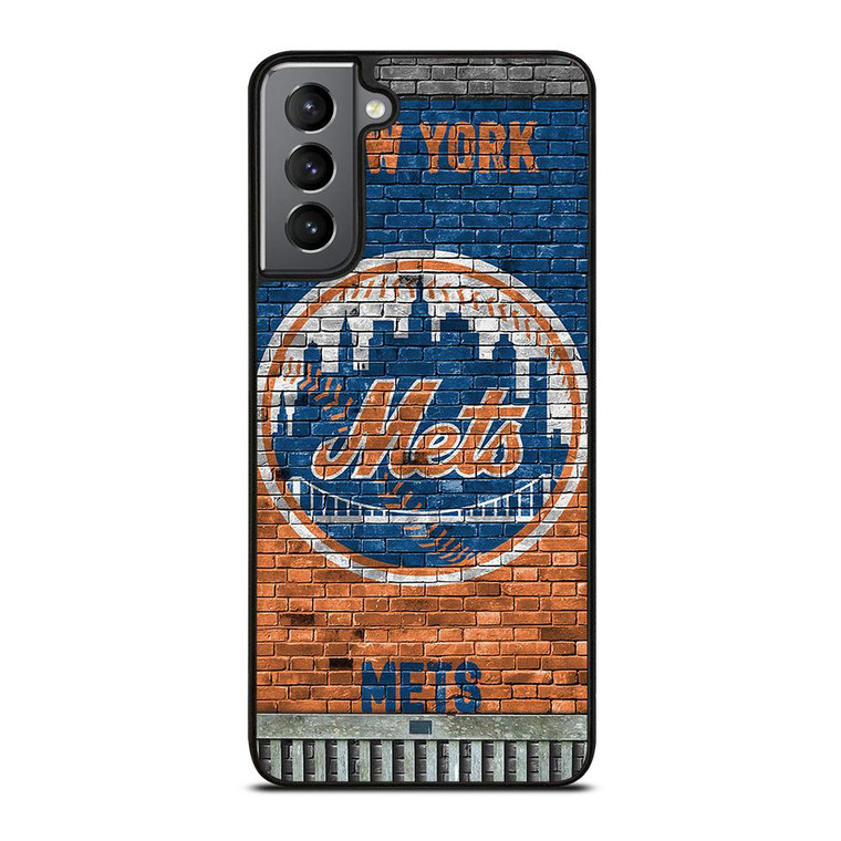 NEW YORK METS BRICK WALL Samsung Galaxy S21 Plus Case Cover NEW YORK METS BRICK WALL Samsung Galaxy S21 Plus Case Cover