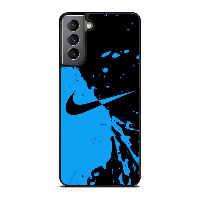 NIKE BLUE SPLASH Samsung Galaxy S21 Plus Case Cover