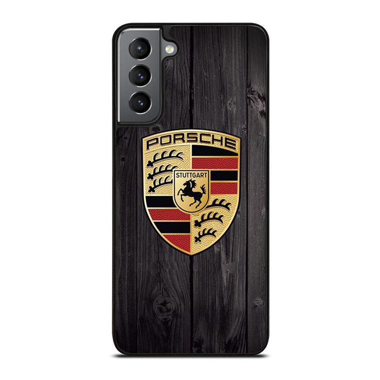 PORSCHE WOODEN Samsung Galaxy S21 Plus Case Cover