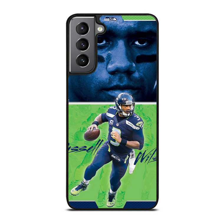 RUSSELL WILSON SEAHAWKS FOOTBALL Samsung Galaxy S21 Plus Case Cover