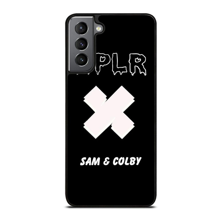 SAM AND COLBY XPLR X LOGO Samsung Galaxy S21 Plus Case Cover