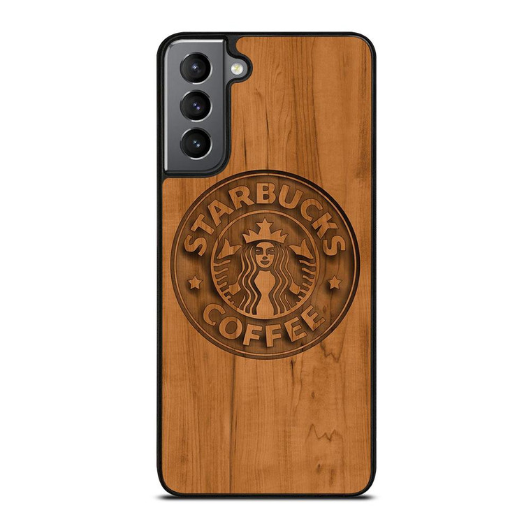 STARBUCKS COFFEE WOODEN Samsung Galaxy S21 Plus Case Cover