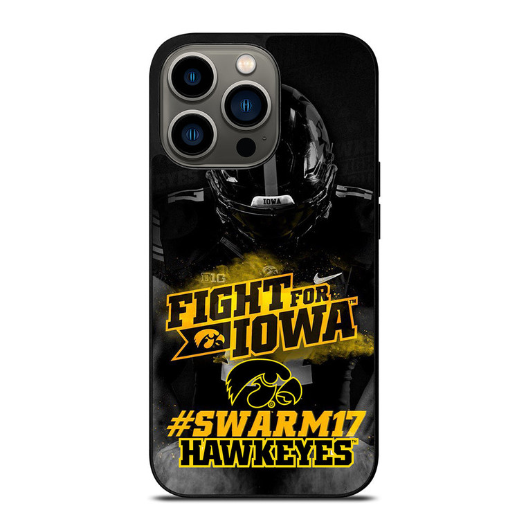 IOWA HAWKEYES FIGHT iPhone 13 Pro Case Cover