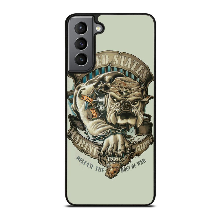USMC MARINE WAR DOGS Samsung Galaxy S21 Plus Case Cover