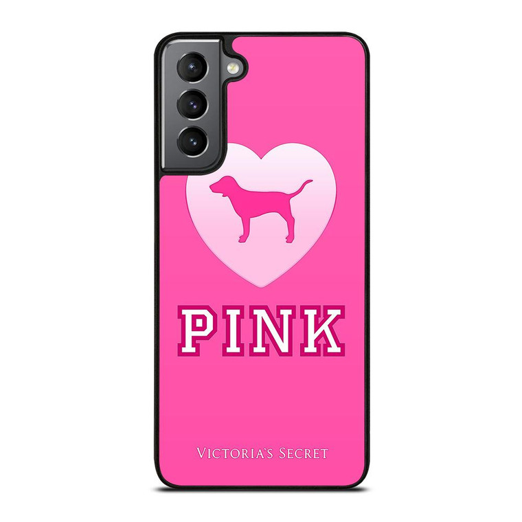 VICTORIA'S SECRET PINK DOG Samsung Galaxy S21 Plus Case Cover