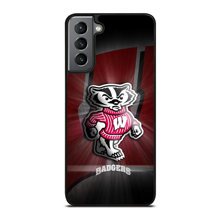 WISCONSIN BADGERS 2 Samsung Galaxy S21 Plus Case Cover