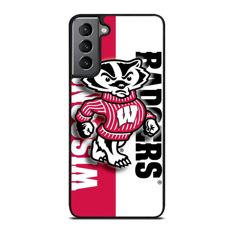 WISCONSIN BADGERS LOGO NEW Samsung Galaxy S21 Plus Case Cover