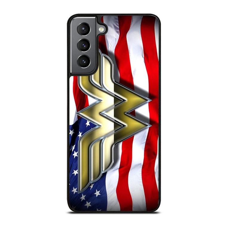 WONDER WOMAN AMERICAN Samsung Galaxy S21 Plus Case Cover