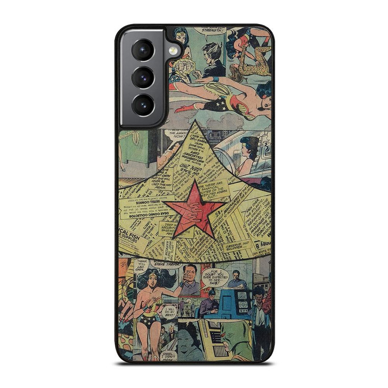 WONDER WOMAN LOGO ART Samsung Galaxy S21 Plus Case Cover