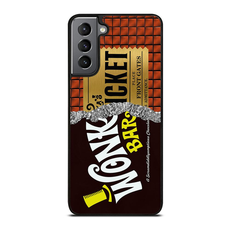 WONKA BAR GOLDEN TICKET Samsung Galaxy S21 Plus Case Cover