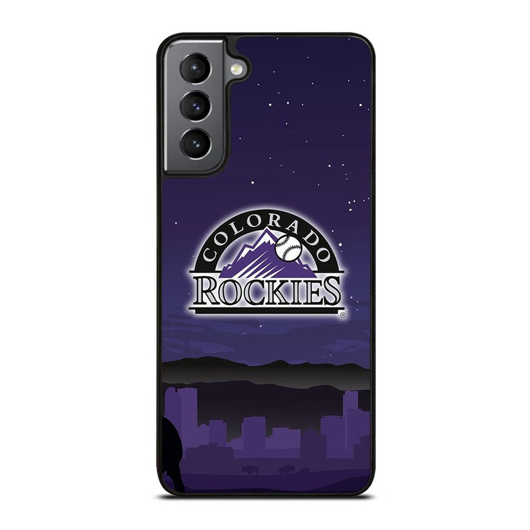 COLORADO ROCKIES BASEBALL ICON Samsung Galaxy S21 Plus Case Cover