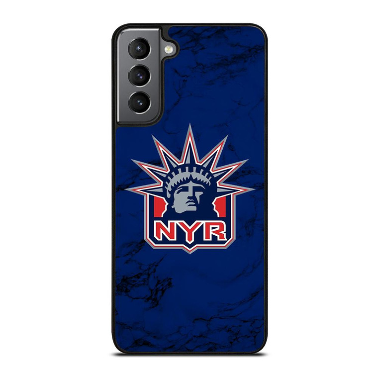 NEW YORK RANGERS MARBLE Samsung Galaxy S21 Plus Case Cover