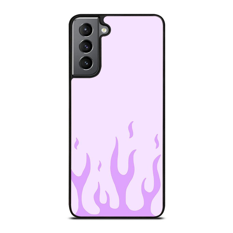 PURPLE FLAME Samsung Galaxy S21 Plus Case Cover