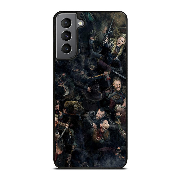 VIKINGS WAR COLLAGE Samsung Galaxy S21 Plus Case Cover