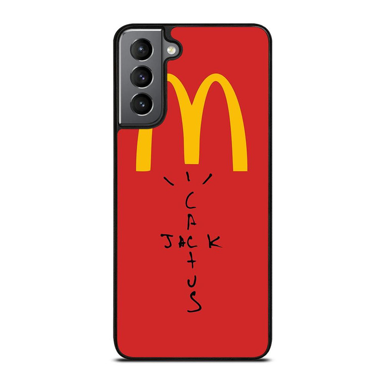 CACTUS JACK TRAVIS SCOTT MCDONALD'S LOGO Samsung Galaxy S21 Plus Case Cover