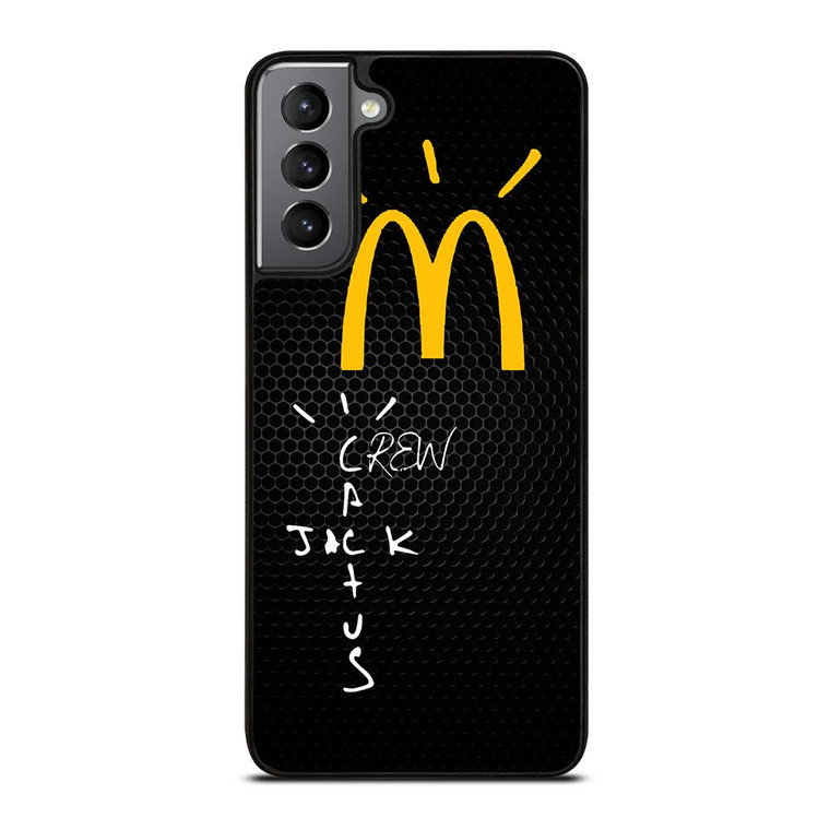 CACTUS JACK TRAVIS SCOTT MCDONALD'S METAL LOGO Samsung Galaxy S21 Plus Case Cover