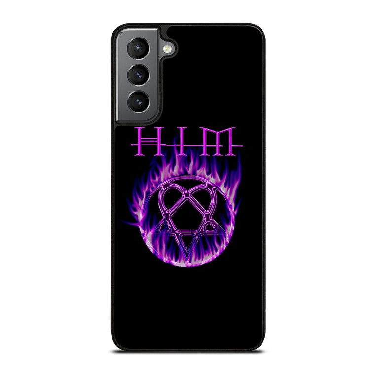 HIM BAND FLAME LOGO Samsung Galaxy S21 Plus Case Cover