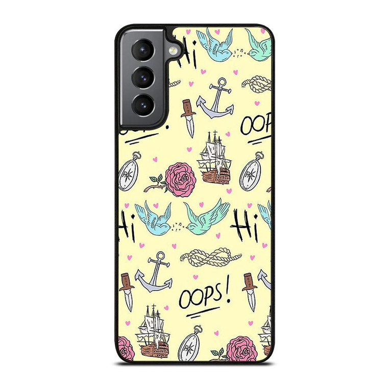 LARRY STYLINSON COMPLIMENTARY PATTERN Samsung Galaxy S21 Plus Case Cover