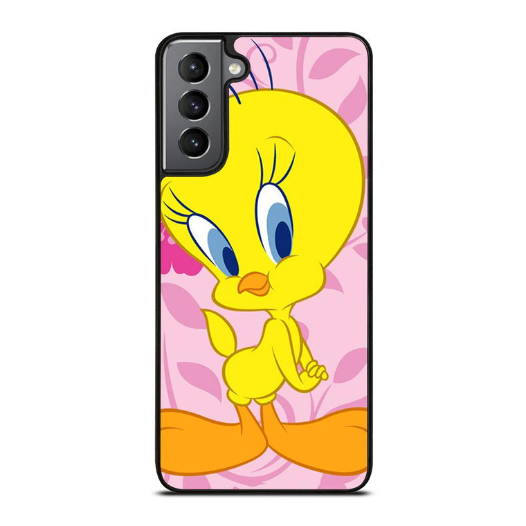 TWEETY BIRD FLORAL Samsung Galaxy S21 Plus Case Cover