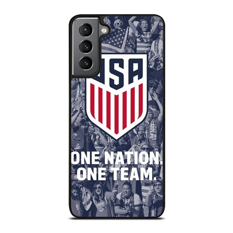 USA SOCCER TEAM ONE NATION ONE TEAM Samsung Galaxy S21 Plus Case Cover