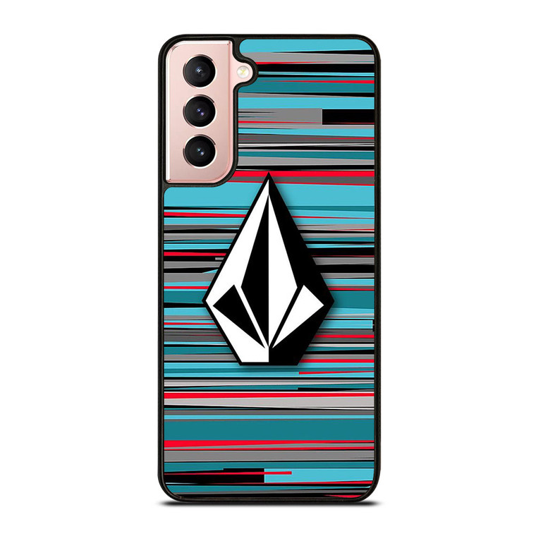 VOLCOM STRIPE LOGO Samsung Galaxy S21 Case Cover