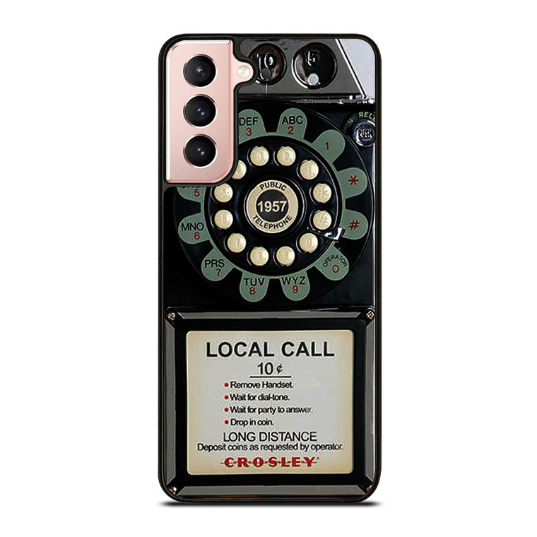 VINTAGE RETRO PAYPHONE Samsung Galaxy S21 Case Cover