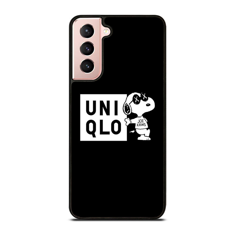UNIQLO SNOOPY LOGO Samsung Galaxy S21 Case Cover