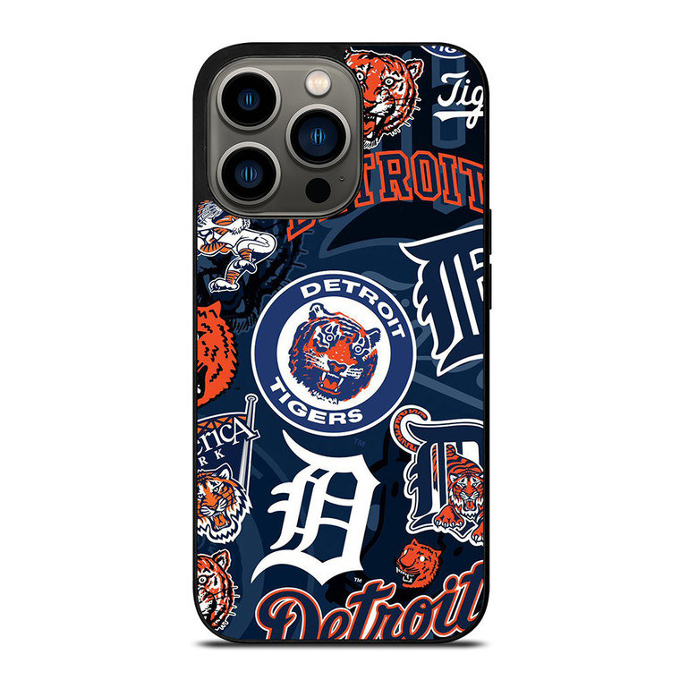 DETROIT TIGERS COLLAGE iPhone 13 Pro Case Cover