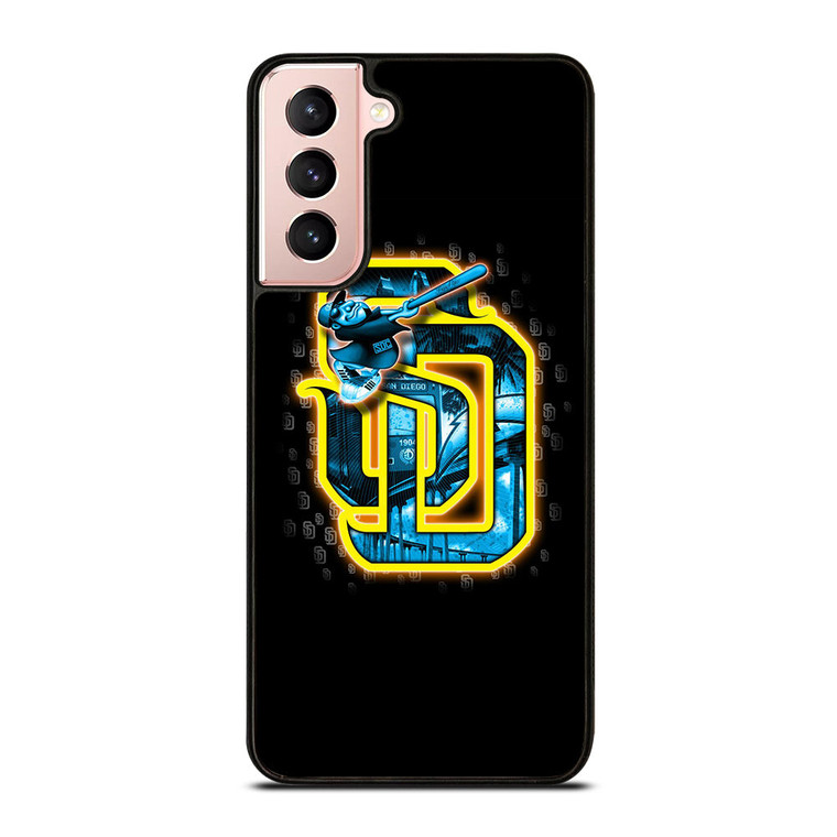 SAN DIEGO PADRES LOGO Samsung Galaxy S21 Case Cover SAN DIEGO PADRES LOGO Samsung Galaxy S21 Case Cover