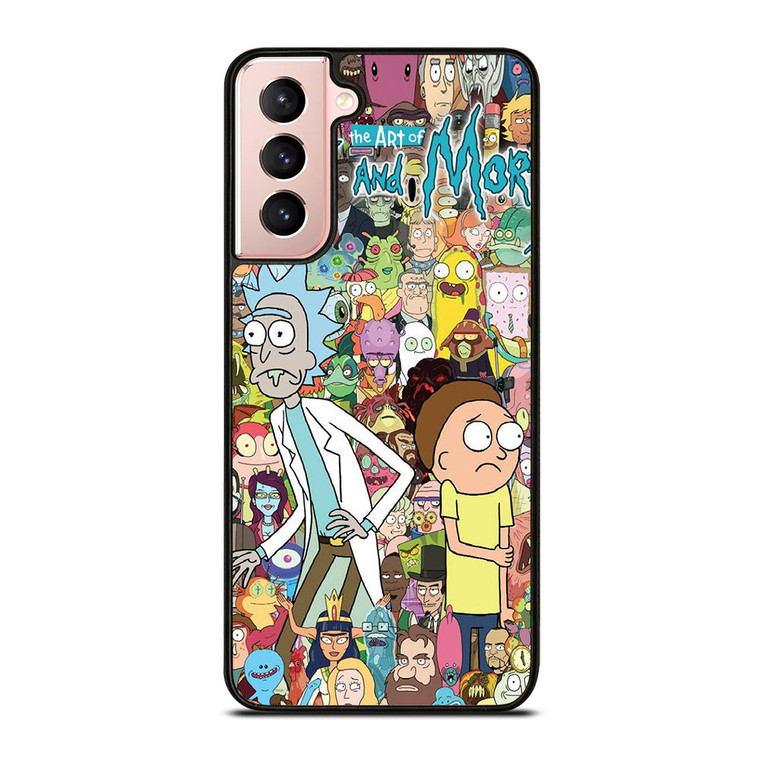 RICK AND MORTY CHHARACTER Samsung Galaxy S21 Case Cover