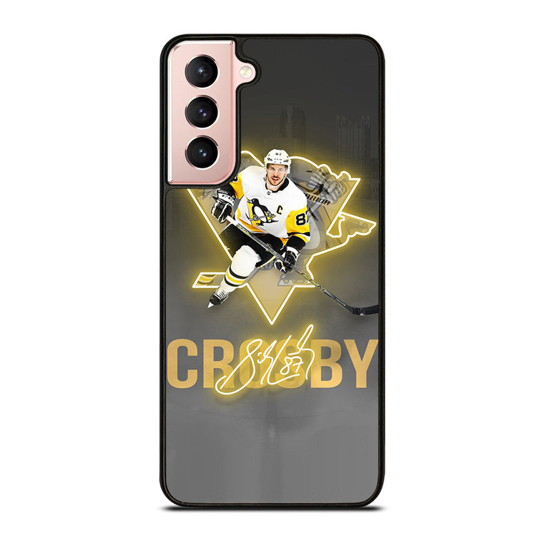 PITTSBURGH PENGUINS SIDNEY CROSBY SIGNATURE Samsung Galaxy S21 Case Cover