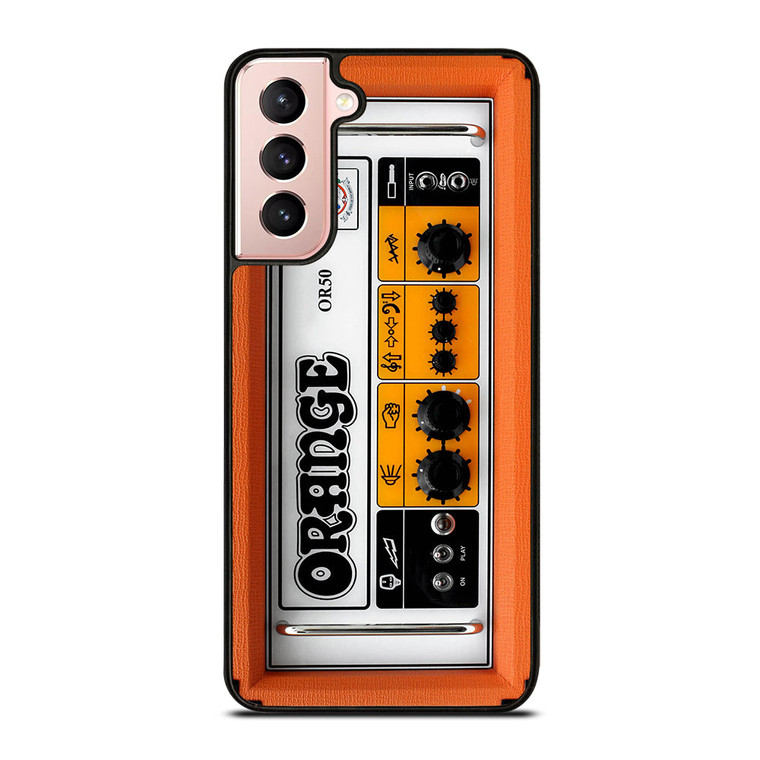 ORANGE GUITAR BASS AMP 1 Samsung Galaxy S21 Case Cover