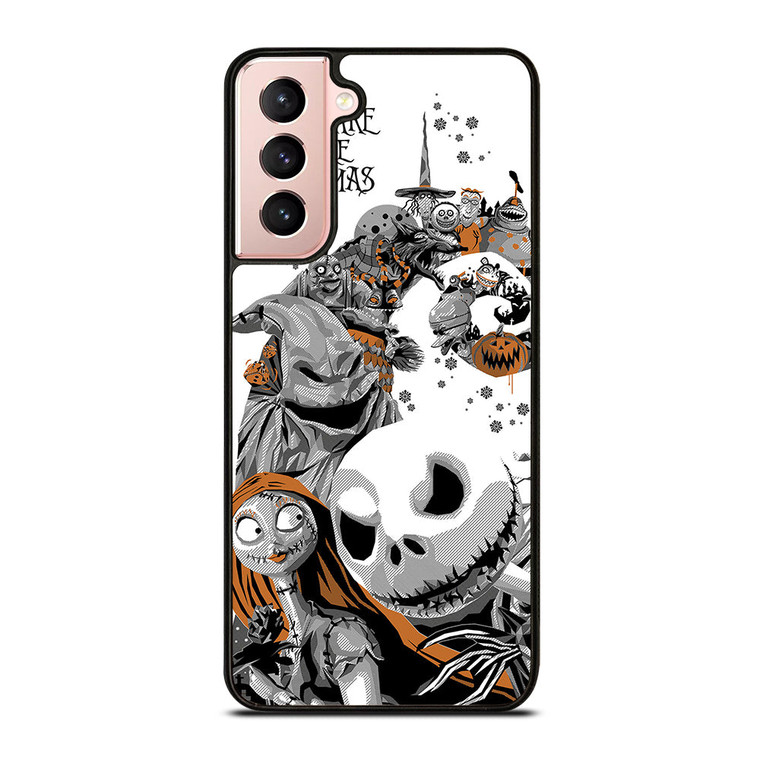 NIGHTMARE BEFORE CHRISTMAS ART Samsung Galaxy S21 Case Cover