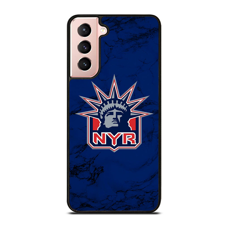 NEW YORK RANGERS MARBLE Samsung Galaxy S21 Case Cover